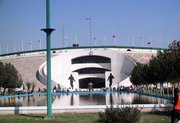 Azadi Stadium is where most of Iran's national games, and sensitive matches of Iran's Premiere League are held