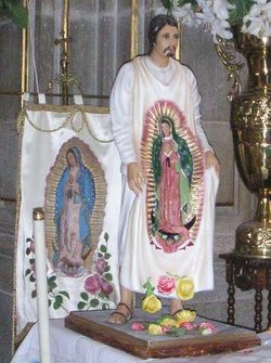 Statue of San Juan Diego, Church of San Juan Bautista, , 