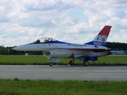 First F-16 deliverd to the Dutch Royal Airforce