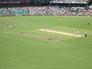 Cricket match at the Sydney Cricket Ground