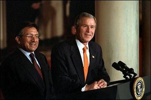 Musharraf with  President 