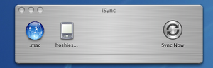 iSync 1.2.1 screenshot