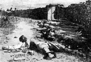 Armenians killed during the Armenian genocide