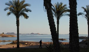 View of Lake Nasser from 