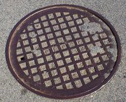  (Electric Company) manhole cover, Washington