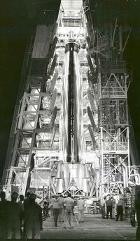 First Atlas launch of a Mercury boilerplate capsule - September 1959(NASA)