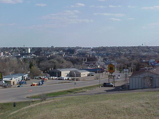Minot today, seen from North Hill