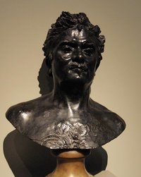 Rodin's bust of , bronze, (-), which he gave to the  in .
