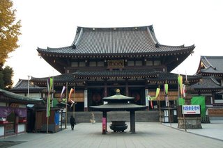 Temple at Kawasaki. It is the temple which is famous as "Kawasaki-daishi"(川崎大師).