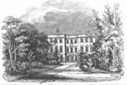 Drawing of Exeter House, C1841 - Glover, courtesy of Derby Local Studies Library