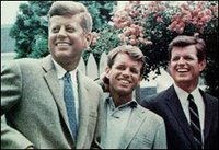 The Kennedy brothers: John, Robert, and Edward (Ted)