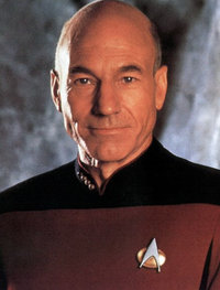 Patrick Stewart as Jean-Luc Picard, Human Starfleet Captain