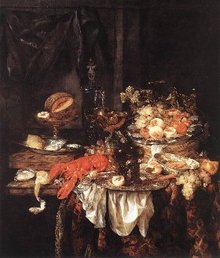 , Banquet Still Life, ca. 1660, .