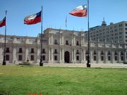 Front view of La Moneda