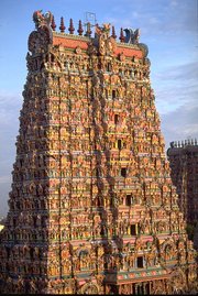 The Meenakshi Temple, Madurai, India
