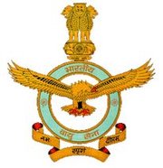 logo. Motto of Indian Air Force is Nabha Sparasham Deeptam - Touching the Sky with Glory 