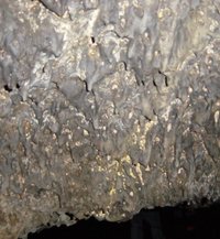 Lavacicles in Valentine Cave in Lava Beds National Monument