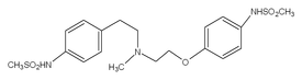 Chemical structure of dofetilide