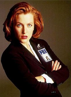 Gillian Anderson as Dana Scully