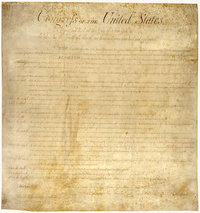 The American , enacted in , provides a list of basic guaranteed rights