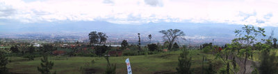 A view of Bandung from the northern highlands