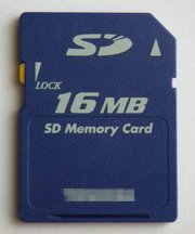 16Mb SD Card