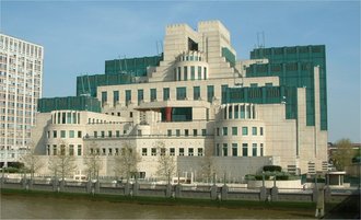 The British Secret Intelligence Service (SIS) and UNSCOM catalogued the weaponization by Taha's team of biological agents. Above, the SIS building photographed from Vauxhall Bridge Road, London