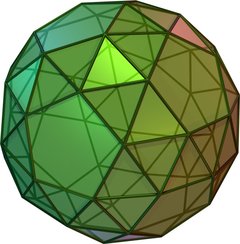 Snub dodecahedron, anticlockwise twist