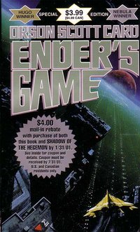 The cover art of Ender's Game depicts the  space station.