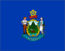 State flag of Maine