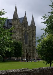 Great West Front of Salisbury Cathedral