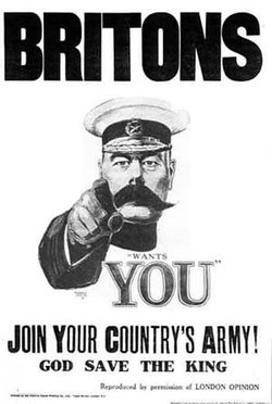  recruitment poster featuring Kitchener