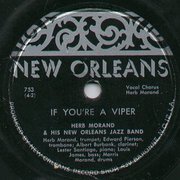 Label of New Orleans record by Herb Morand