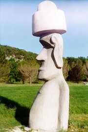 Moai replica