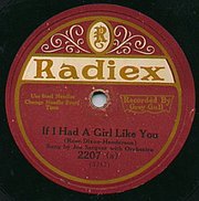 Label of a Radiex Record