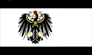 The flag of the Kingdom of Prussia, 1894-1918