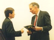 Ralph Nader (right) with .