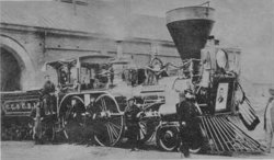 Lincoln's funeral train carried his remains, as well as 300 mourners and the casket of his son William, 1,654 miles to Illinois.