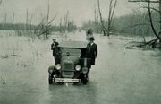 Scene from the 1927 flood