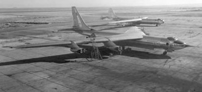 YB-60 at ;  in the background