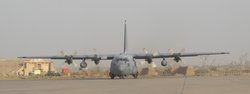 Yokota Air Base is home to C-130 Hercules aircraft similar to this one photographed in 