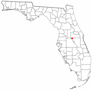 Location of Celebration, Florida