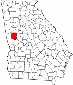 Image:Map of Georgia highlighting Meriwether County.png