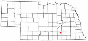 Location of Saronville, Nebraska