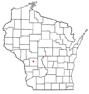 Location of Adrian, Wisconsin