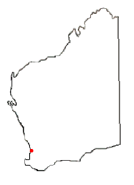 Location of East Fremantle, Western Australia