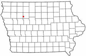 Location of Varina, Iowa