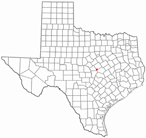 Location of Copperas Cove, Texas