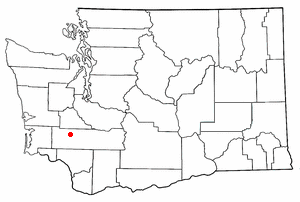 Location of Fords Prairie, Washington