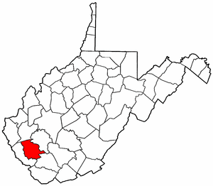 Image:Map of West Virginia highlighting Logan County.png